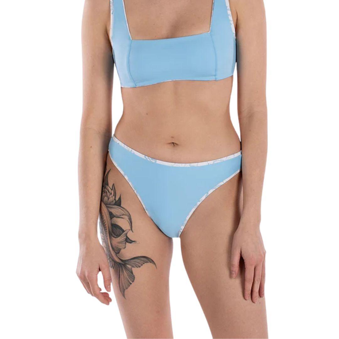 Jetty Women's Lisa Reversible Bikini Bottom - Blue